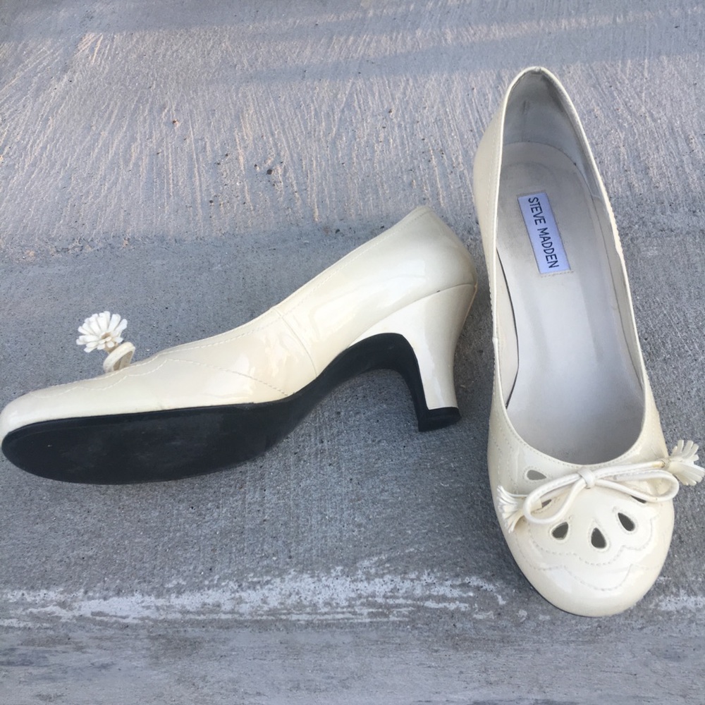 Steve Madden Ivory Heel